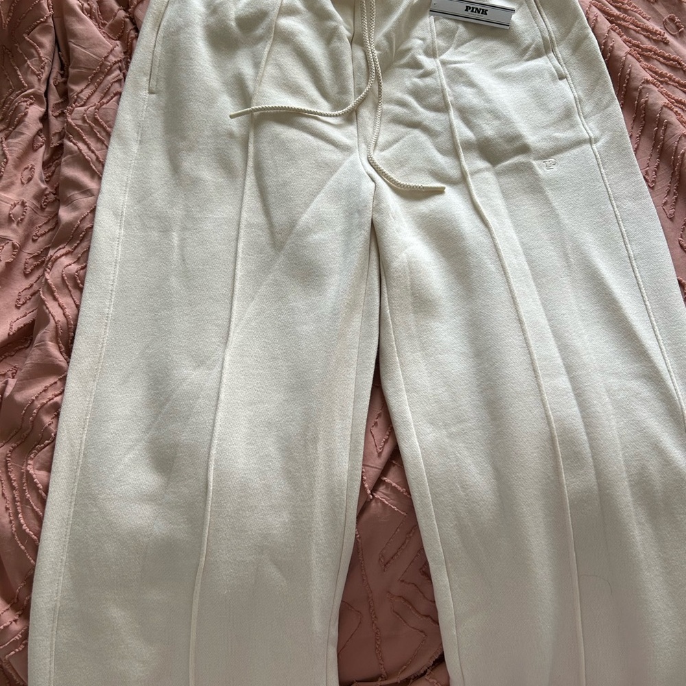 PINK Victoria's Secret Women’s Cream Pants